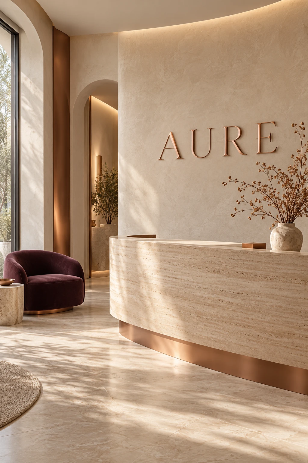 Ambiente conceitual AURE, gerado por IA